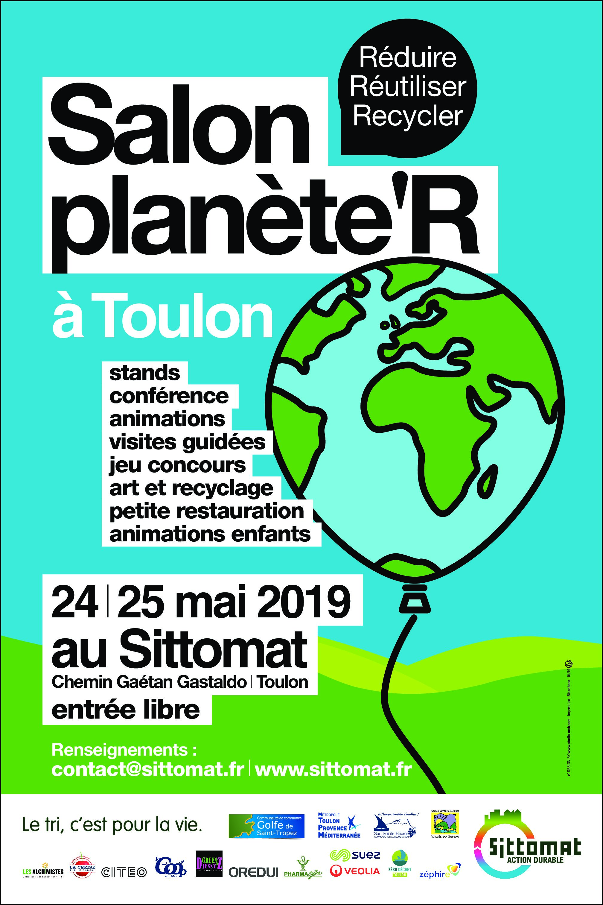 Sittomat -Salon Planète R et conférence au Palais Neptune