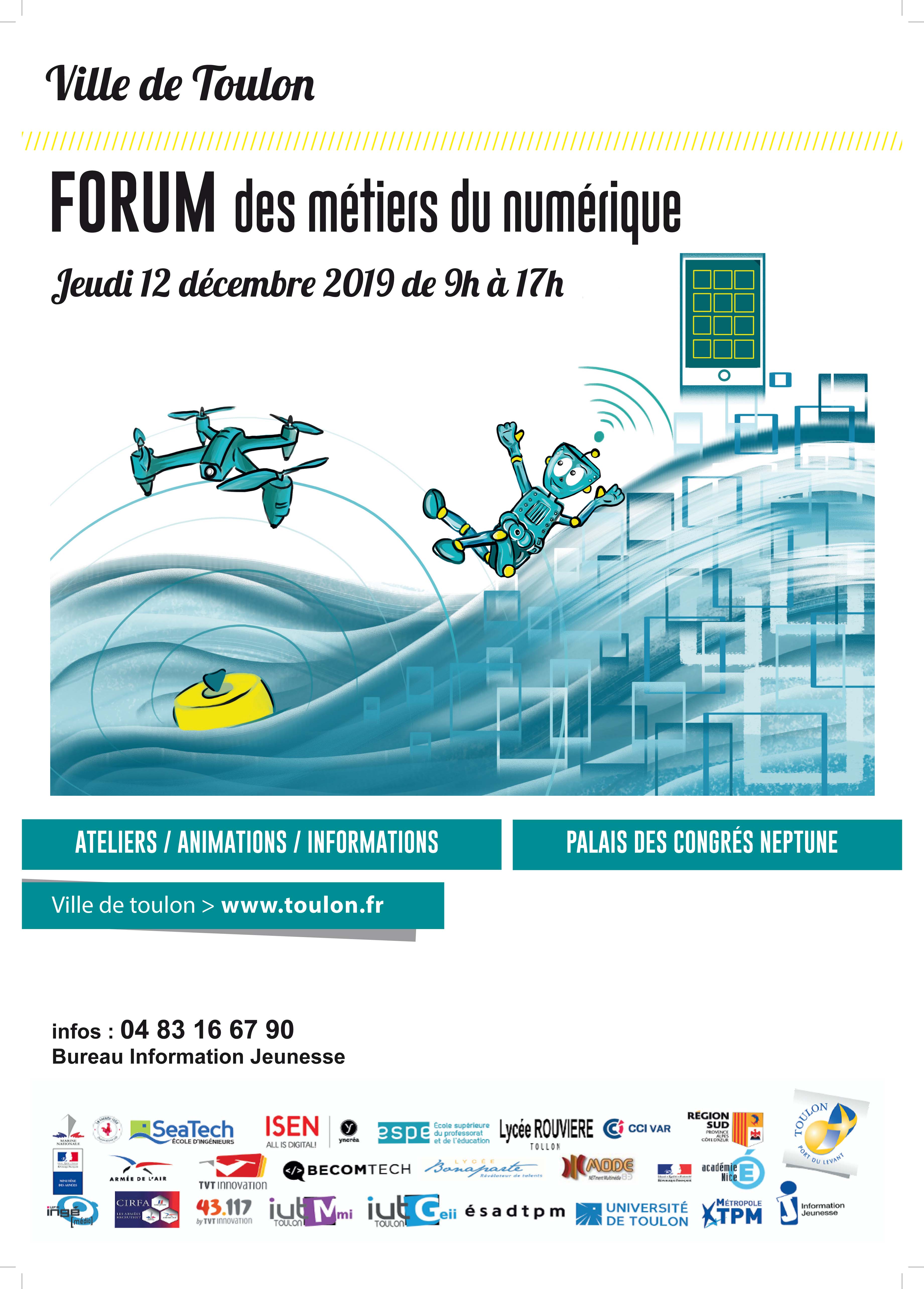 Forum des Métiers du Numérique 2019 -Evènement annulé