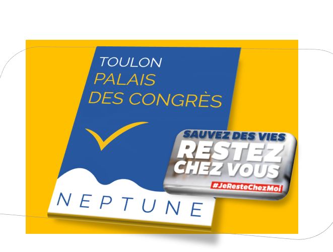Actualités/ Palais des Congrès Neptune Toulon/ Avril 2020
